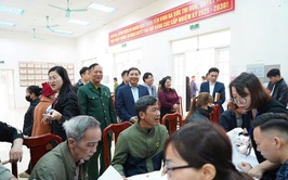 xã Quang Minh tổ chức chi trả tiền bồi thường, GPMB đợt 1 dự án Khu đô thị cao cấp Mê Linh