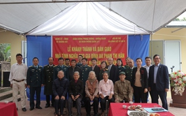 Quảng Oai: Bàn giao nhà tình nghĩa cho gia đình chính sách