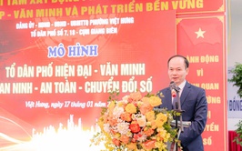 Phường Việt Hưng ra mắt mô hình điểm “Tổ dân phố Hiện đại - Văn minh - An ninh - An toàn - Chuyển đổi số” chào mừng đại hội đại biểu toàn quốc lần thứ XIV của Đảng