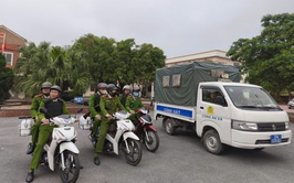 CÔNG AN XÃ DÂN HÒA RA QUÂN TUẦN TRA BẢO ĐẢM AN NINH, TRẬT TỰ, BẢO VỆ ĐẠI HỘI ĐẠI BIỂU TOÀN QUỐC LẦN THỨ XIV CỦA ĐẢNG