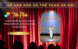 TUYÊN TRUYỀN QUY TẮC ỨNG XỬ TRONG CÔNG SỞ, NƠI CÔNG CỘNG VÀ HỌC ĐƯỜNG