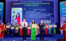 Cô Tạ Thị Vui – Phó hiệu trưởng trường tiểu học Vân Canh và hành trình gieo mầm hạnh phúc