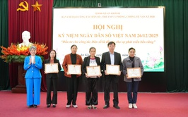  Xã An Khánh kỷ niệm ngày dân số Việt Nam 26/12/2025