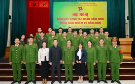 Đoàn Thanh niên Công an phường Nghĩa Đô tổ chức Hội nghị tổng kết công tác Đoàn năm 2025 và triển khai nhiệm vụ năm 2026