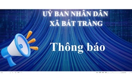 Thông báo về việc điều chỉnh Lịch tiếp công dân thường kỳ của Chủ tịch UBND xã ngày 20/01/2026