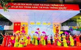 Hội LHPN phường Khương Đình sôi nổi chuỗi hoạt động chào mừng Đại hội Đảng toàn quốc lần thứ XIV