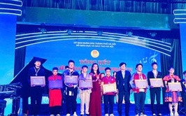 HỌC SINH TRƯỜNG THCS BẮC SƠN XUẤT SẮC ĐẠT HUY CHƯƠNG BẠC TẠI LIÊN HOAN TÀI NĂNG NHẠC CỤ HỌC SINH PHỔ THÔNG THỦ ĐÔ 