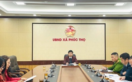 UBND xã đối thoại với các hộ dân về phương án bồi thường, hỗ trợ GPMB Dự án cải tạo, nâng cấp đường Tỉnh lộ 418, đoạn từ Km3 đến Km4+500 trên địa bàn huyện Phúc Thọ (cũ)