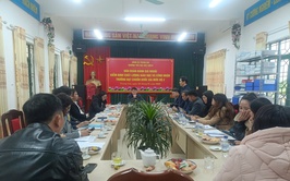 TRƯỜNG TH BẮC SƠN B ĐÓN ĐOÀN KHẢO SÁT CHÍNH THỨC VỀ KIỂM ĐỊNH CHẤT LƯỢNG VÀ CÔNG NHẬN TRƯỜNG CHUẨN QUỐC GIA