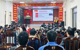 BAN THƯỜNG VỤ ĐẢNG ỦY XÃ HÒA XÁ TIẾP SÓNG HỘI NGHỊ TRỰC TUYẾN TOÀN QUỐC QUÁN TRIỆT, THÔNG BÁO KẾT QUẢ ĐẠI HỘI XIV CỦA ĐẢNG