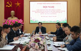 UBND xã Bát Tràng đánh giá kết quả thực hiện nhiệm vụ năm 2025, triển khai chương trình công tác năm 2026 của Ban QLDA Đầu tư- Hạ tầng xã