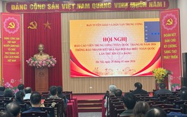 Đảng ủy phường Phương Liệt tổ chức tham dự Hội nghị báo cáo viên Trung ương tháng 1/2026