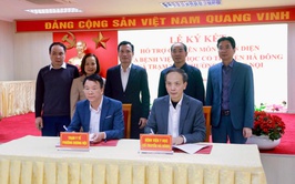 Lễ ký kết hỗ trợ chuyên môn toàn diện giữa Bệnh viện Y học cổ truyền Hà Đông và Trạm Y tế phường Dương Nội