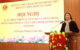Hội Cựu chiến binh xã Cổ Đô tổ chức phát động phong trào thi đua “Cựu chiến binh gương mẫu” năm 2026.