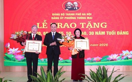 Đảng uỷ phường Tương Mai: Tri ân những người Đảng viên kiên trung dưới lá cờ vẻ vang của Đảng