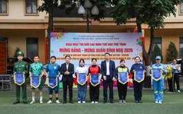 Sôi nổi giải thể thao Mừng Đảng – Mừng Xuân Bính Ngọ 2026 của phường Cửa Nam