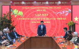 Gặp mặt cán bộ Sở Y tế qua các thời kỳ nhân dịp Tết Nguyên đán Bính Ngọ 2026