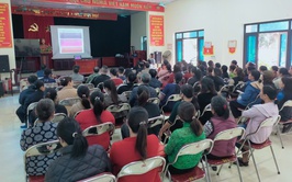 Phường Thượng Cát tổ chức tập huấn bổ sung kiến thức về an toàn thực phẩm cho các cơ sở sản xuất, kinh doan, chế biến thực phẩm