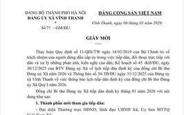 ĐẢNG ỦY XÃ VĨNH THANH