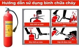 HƯỚNG DẪN BẢO QUẢN, SỬ DỤNG BÌNH CHỮA CHÁY