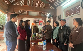 PHƯỜNG CẦU GIẤY THĂM, CHÚC TẾT CÁC TIỂU BAN BẢO VỆ DI TÍCH TRÊN ĐỊA BÀN PHƯỜNG