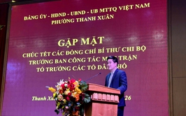 Phường Thanh Xuân: Khẳng định vai trò “giữ lửa” của cán bộ cơ sở trong năm bản lề 2026