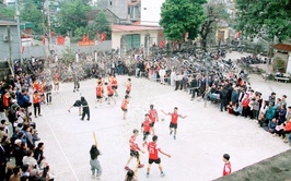 SÔI NỔI CHUNG KẾT GIẢI BÓNG CHUYỀN DA XÃ PHÚC SƠN 