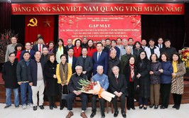 Phường Yên Hòa gặp mặt, tri ân cán bộ lão thành thành cách mạng, cán bộ tiền khởi nghĩa; các đồng chí nguyên cán bộ bộ chủ chốt Thành phố đang cư trú trên địa bàn phường nhân dịp Tết Bính Ngọ 2026