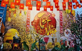 Rộn ràng không khí trang trí đón Tết Nguyên đán Bính Ngọ 2026 trên địa bàn xã Thường Tín