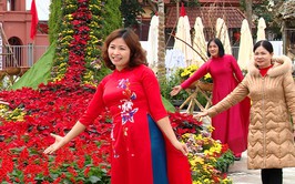 Xã Tiến Thắng rực rỡ sắc Xuân đón năm mới