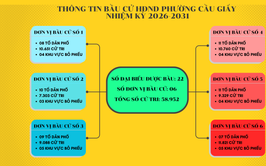 THÔNG TIN CÁC ĐƠN VỊ BẦU CỬ HĐND NHIỆM KỲ 2026-2031