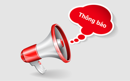 Thông báo về việc treo cờ Tổ quốc