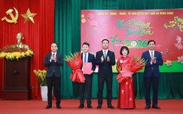 Xã Minh Châu tổ chức gặp mặt, chúc mừng năm mới Xuân Bính Ngọ 2026