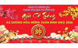 Tổ chức Giải cờ tướng xã Dương Hoà mừng Xuân Bính Ngọ năm 2026 