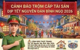 Nhân dân đề phòng tội phạm trộm cắp tài sản dịp tết nguyên đán Bính Ngọ 2026
