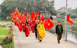 Nét đẹp nghi lễ rước nước tại Chùa Đậu