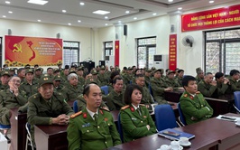 Hội nghị tổng kết công tác năm 2025, triển khai nhiệm vụ năm 2026 và nhiệm vụ công tác Tết Nguyên đán Bính Ngọ đối với lực lượng an ninh trật tự ở cơ sở