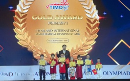 Học sinh Trường Tiểu học Quang Minh B giành Huy chương Vàng Olympic Toán học quốc tế TIMO