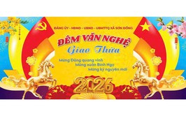 Sơn Đồng tổ chức chương trình văn nghệ đêm Giao thừa trước khi bắn pháo hoa
