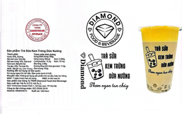 Bản tự công bố sản phẩm Trà sữa kem trứng dừa nướng