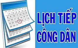 Lịch tiếp công dân định kỳ của HĐND-UBND phường Ngọc Hà tháng 2/2026