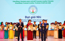 Trường THCS Thanh Xuân Trung đạt Giải Nhì - Giải thưởng Trường học Sinh thái ASEAN Việt Nam năm 2025