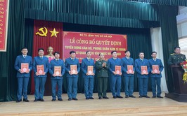 CHÚC MỪNG CÁC ĐỒNG CHÍ BCH QUÂN SỰ ĐƯỢC TUYỂN DỤNG, PHONG QUÂN HÀM SĨ QUAN QUÂN ĐỘI