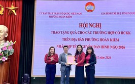 Phường Hoàn Kiếm: Chăm lo Tết Nguyên đán Bính Ngọ 2026, không để ai bị bỏ lại phía sau