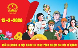 Phát huy vai trò của Mặt trận Tổ quốc các cấp trong bầu cử đại biểu Quốc hội khóa XVI và đại biểu Hội đồng nhân dân các cấp nhiệm kỳ 2026 - 2031