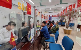 Điểm phục vụ Hành chính công xã Phúc Lộc: Sẵn sàng phục vụ Nhân dân ngay từ những ngày đầu năm mới