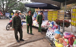 Công an xã Liên Minh đảm bảo an ninh trật tự lễ hội năm 2026