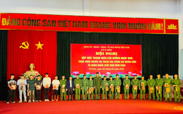 Đảng ủy - HĐND - UBND - Ủy ban MTTQ Việt Nam xã Ô Diên tổ chức Hội nghị gặp mặt thanh niên chuẩn bị lên đường nhập ngũ, tham gia nghĩa vụ Công an nhân dân và quân nhân xuất ngũ năm 2026