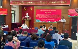 Phường Khương Đình tổ chức lấy ý kiến nhân dân về phương án bồi thường, hỗ trợ, tái định cư dự án đường vành đai 2,5