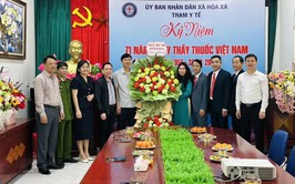 TRẠM Y TẾ XÃ HÒA XÁ TỔ CHỨC LỄ KỶ NIỆM 71 NĂM NGÀY THẦY THUỐC VIỆT NAM (27/02/1955 – 27/02/2026)
